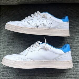 P448 White and Blue Sneakers